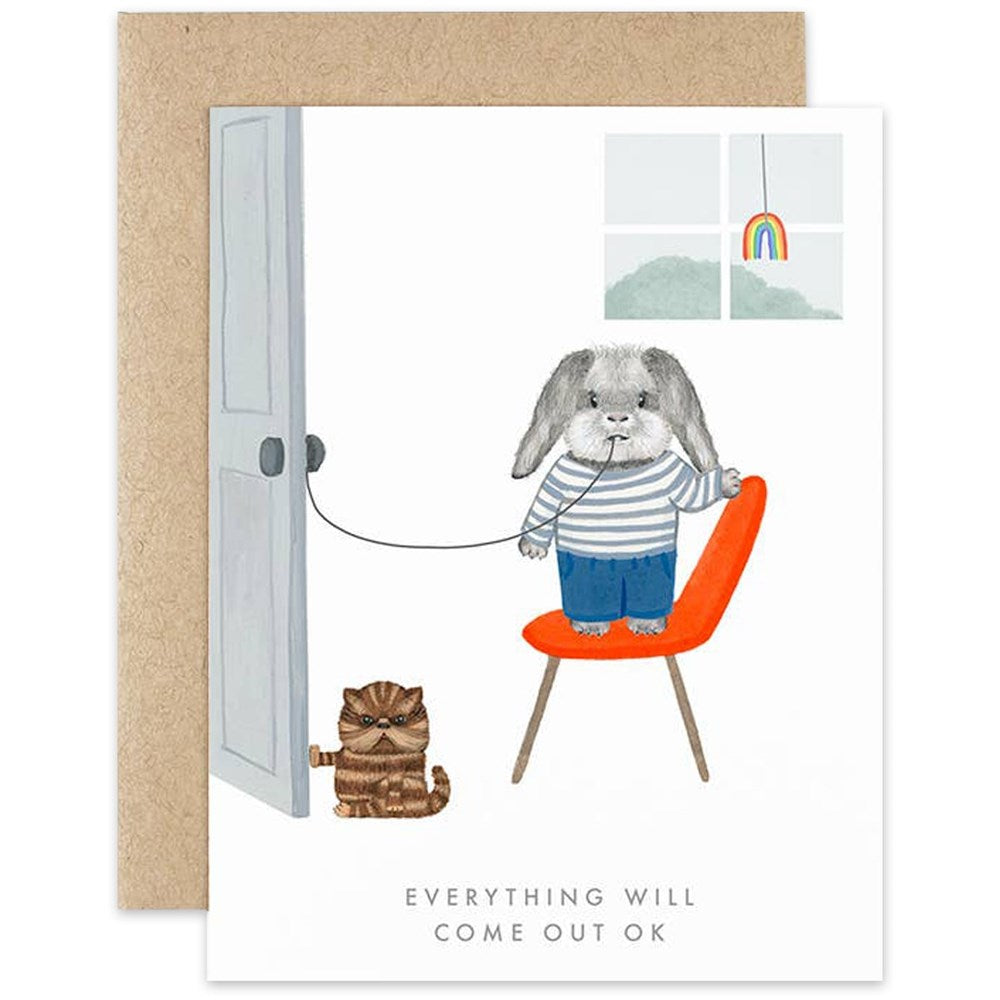 Dear Hancock Everything Will Come Out Ok Card (1 pc)