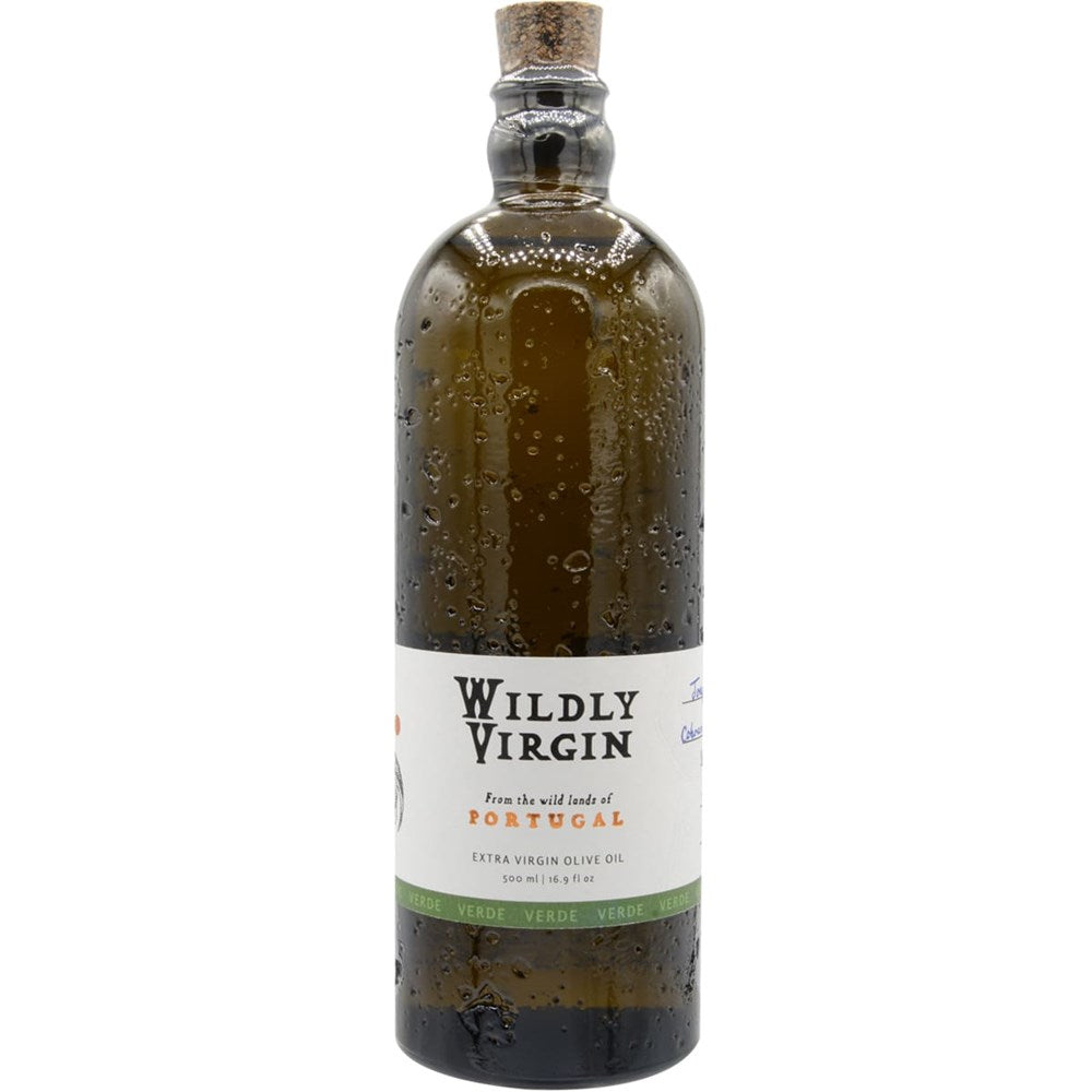 Wildly Virgin Verde Olive Oil & Pour Spout (500 ml)