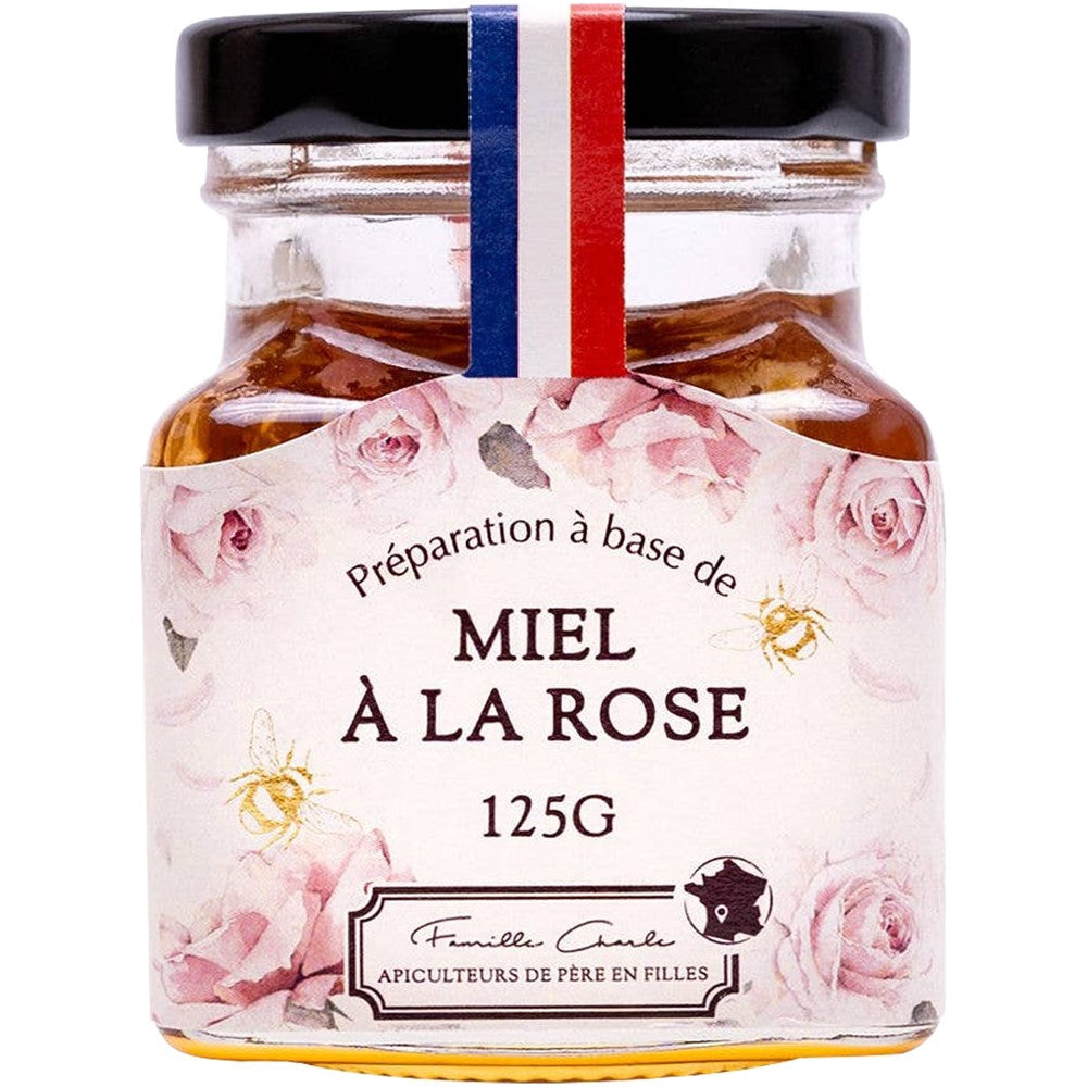 Les Abeilles de Malescot Rose Petal Infused Honey (125 g)