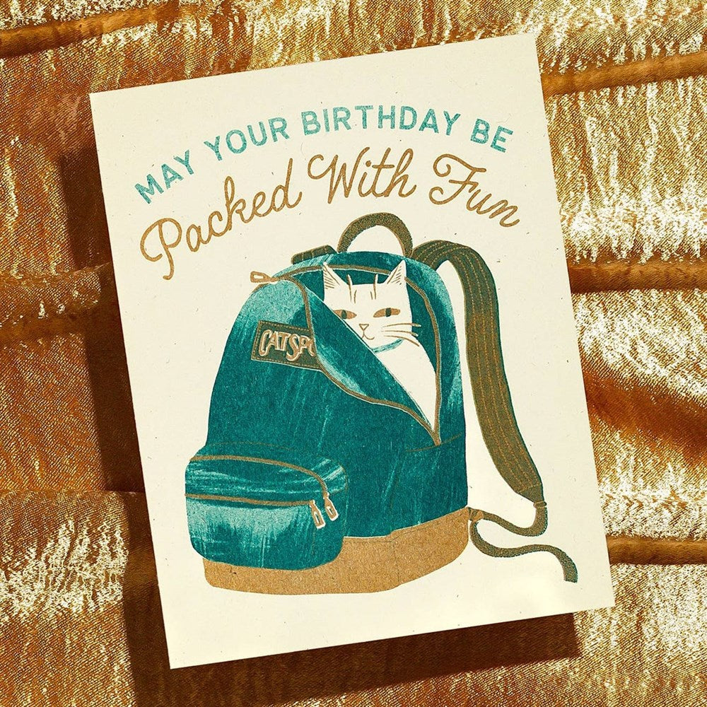 Bromstad Printing Co. Packed With Fun Greeting Card (1 pc)