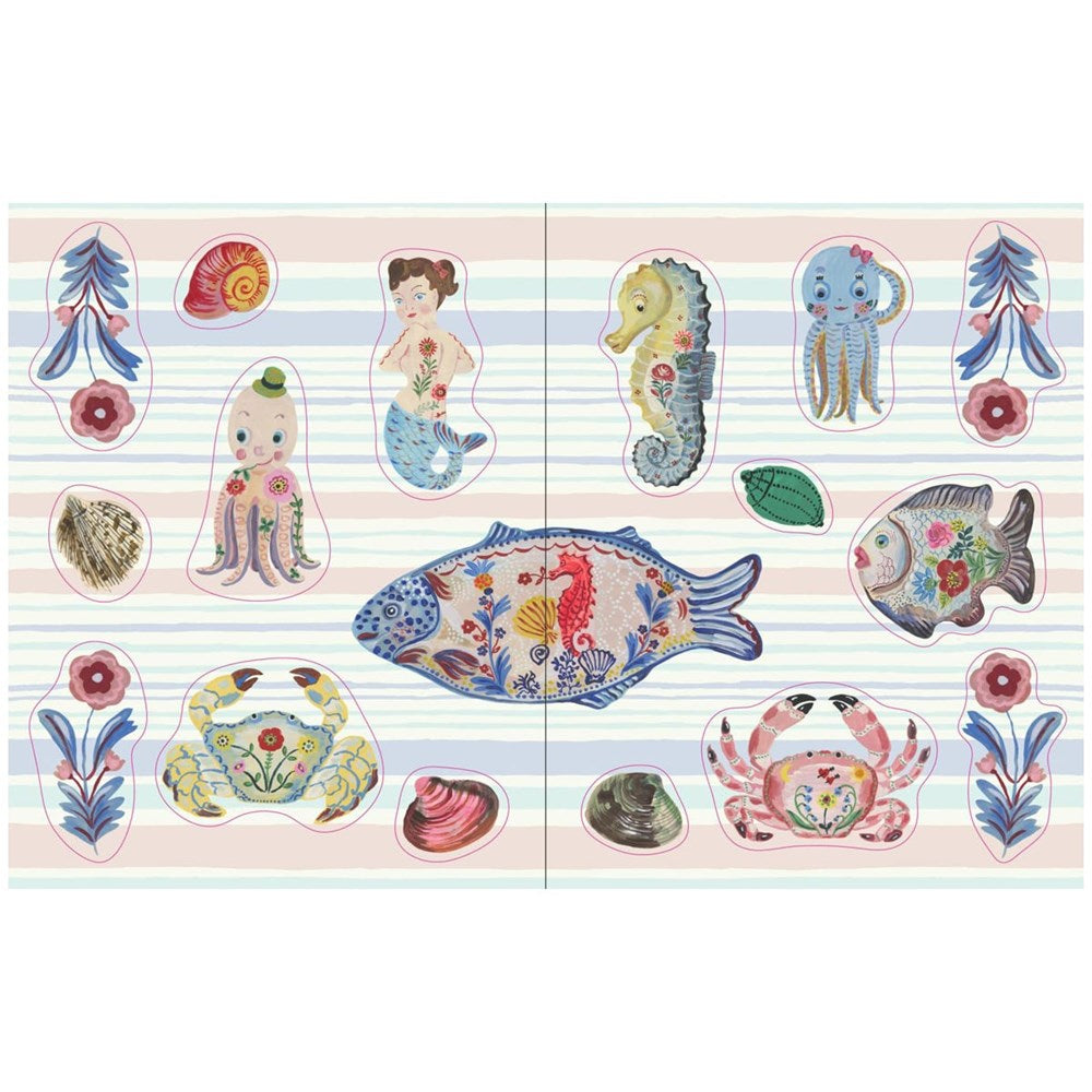 Nathalie Lete Sticker Book (208 pgs) - product page shown. 