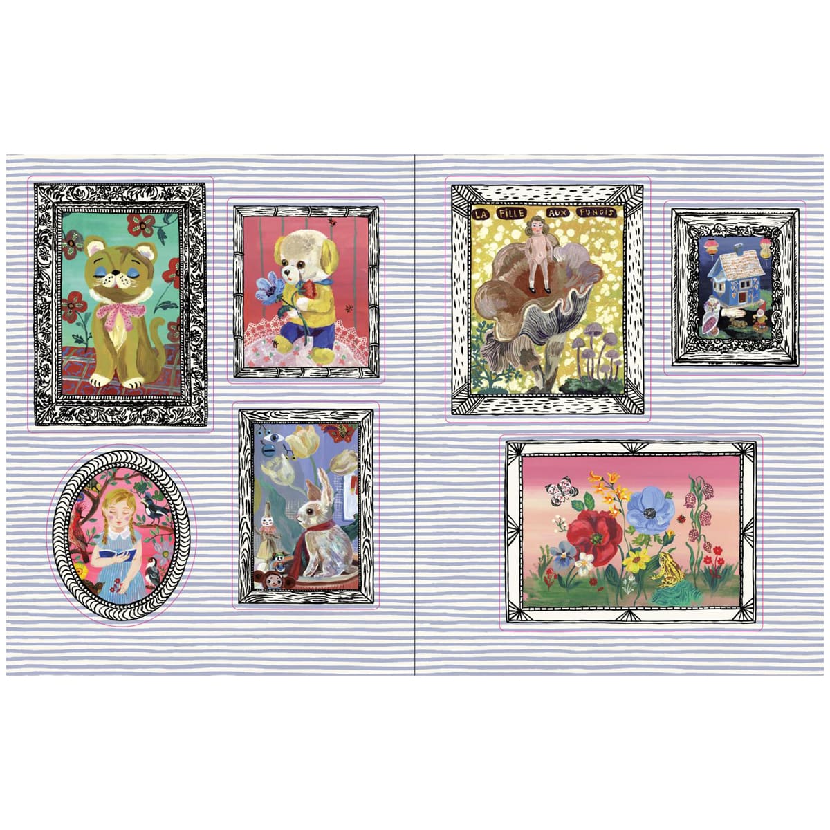 Nathalie Lete Sticker Book (208 pgs) - product page shown. 