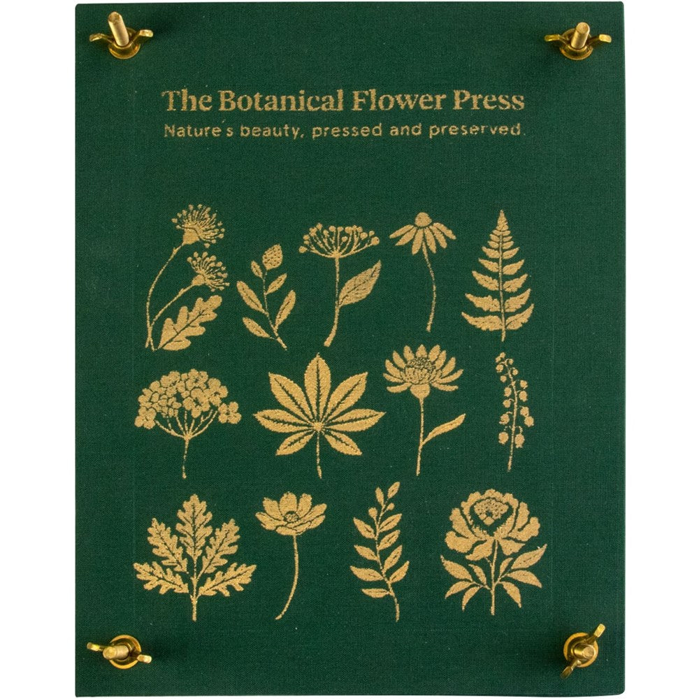 Botanopia The Botanical Flower Press - Linen Cover & Gold Foil (1 kit)