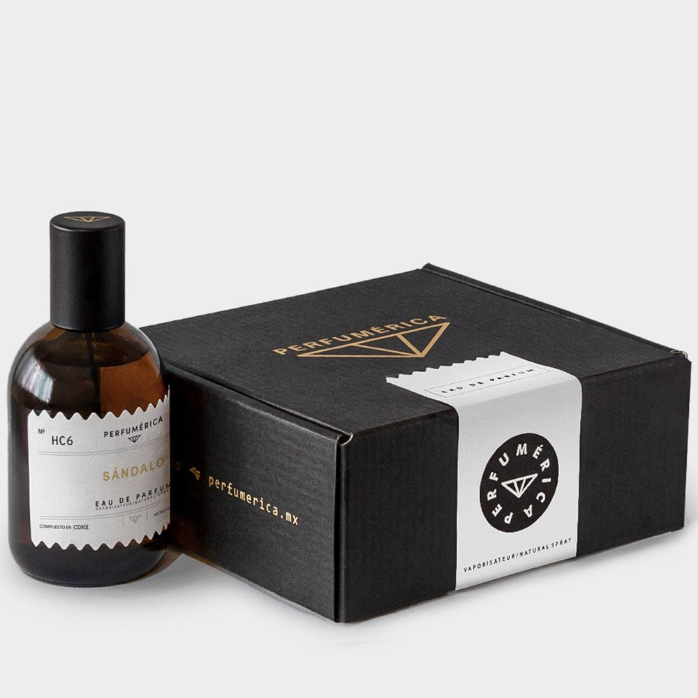 Perfumerica Sandalo Eau de Parfum (120 ml) - product shown next to packaging. 