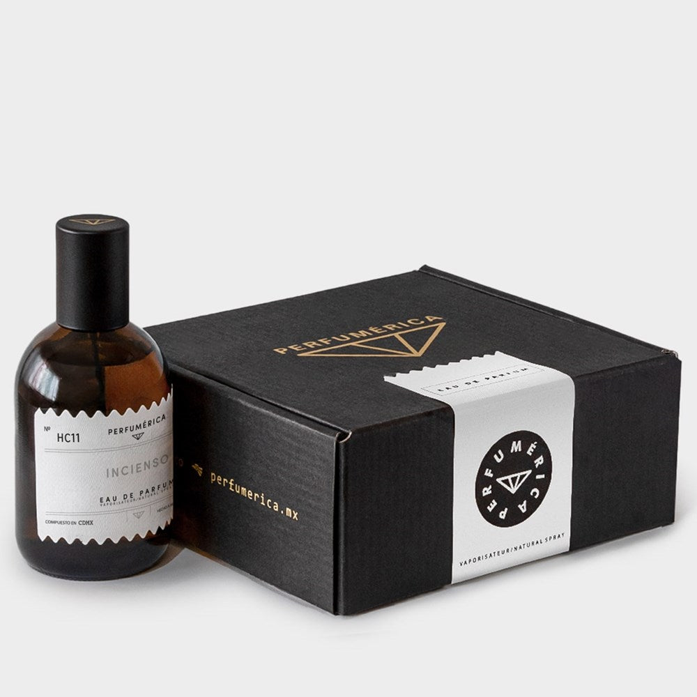 Perfumerica Incienso Eau de Parfum (120 ml) - product shown next to box. 
