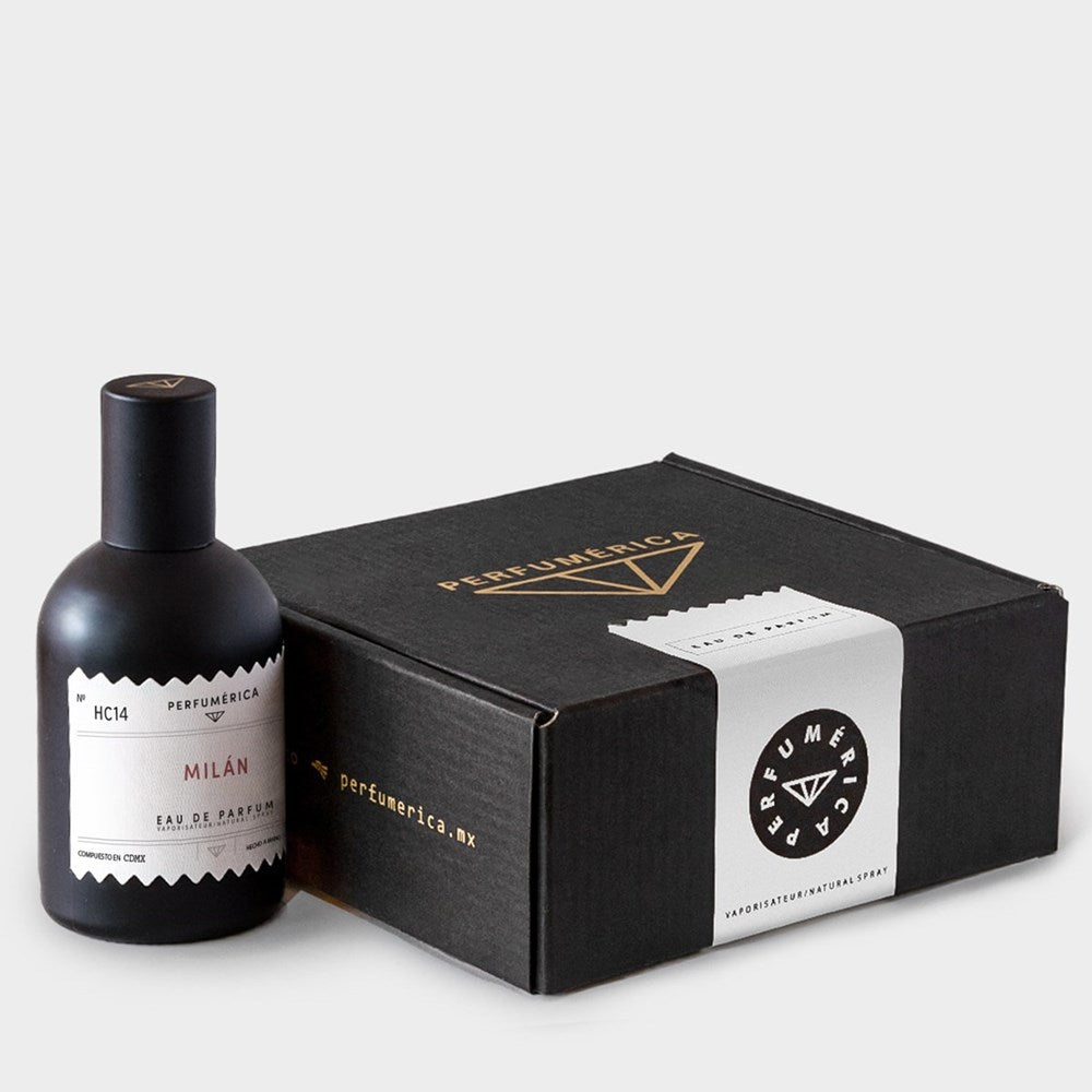 Perfumerica Milan Eau de Parfum (120 ml) - product shown next to box. 