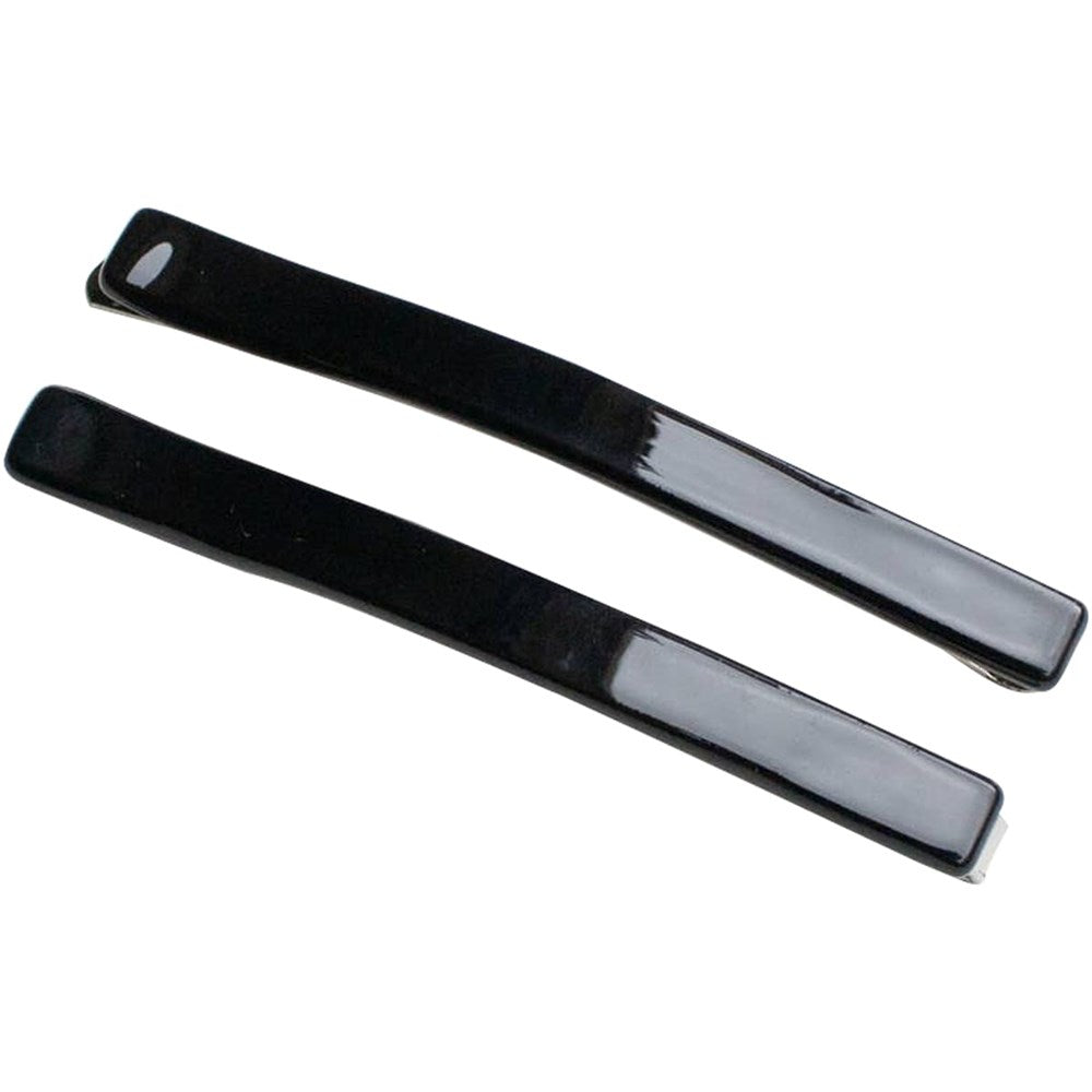 Tiepology Eco Simple Hair Bobby Pin Set – Black (2 pcs)