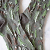 Tiepology Winter Forest Casual Socks - Brown/Sage (1 pair) - product shown close up.
