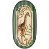 Oval Enamel Tray - Giraffe