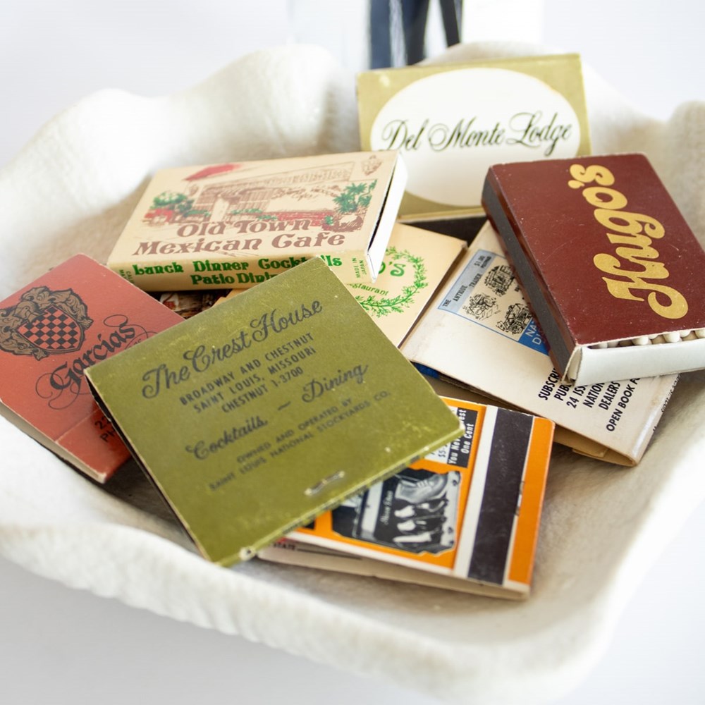 Keepsake Candle Vintage Matchbooks - Multi-Colored (10 pcs)