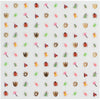 Jollity & Co. + Daydream Society Backyard Bugs Nail Stickers (100 stickers)