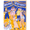 Birthday Barn Dance Greeting Card