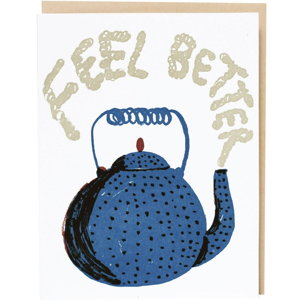 Egg Press Manufacturing Feel Better Greeting Card (1 pc)