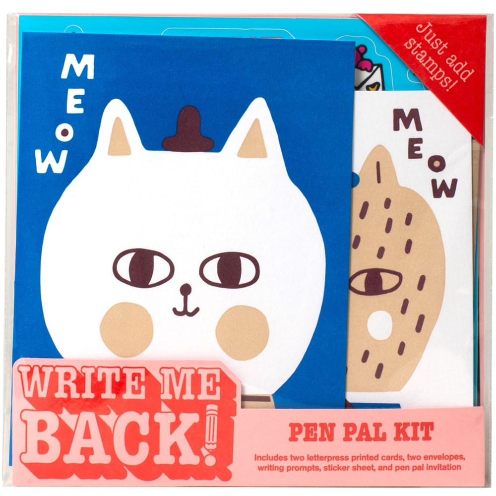 Egg Press Manufacturing Cats Meow Write Me Back Pen Pal Kit (1 kit)