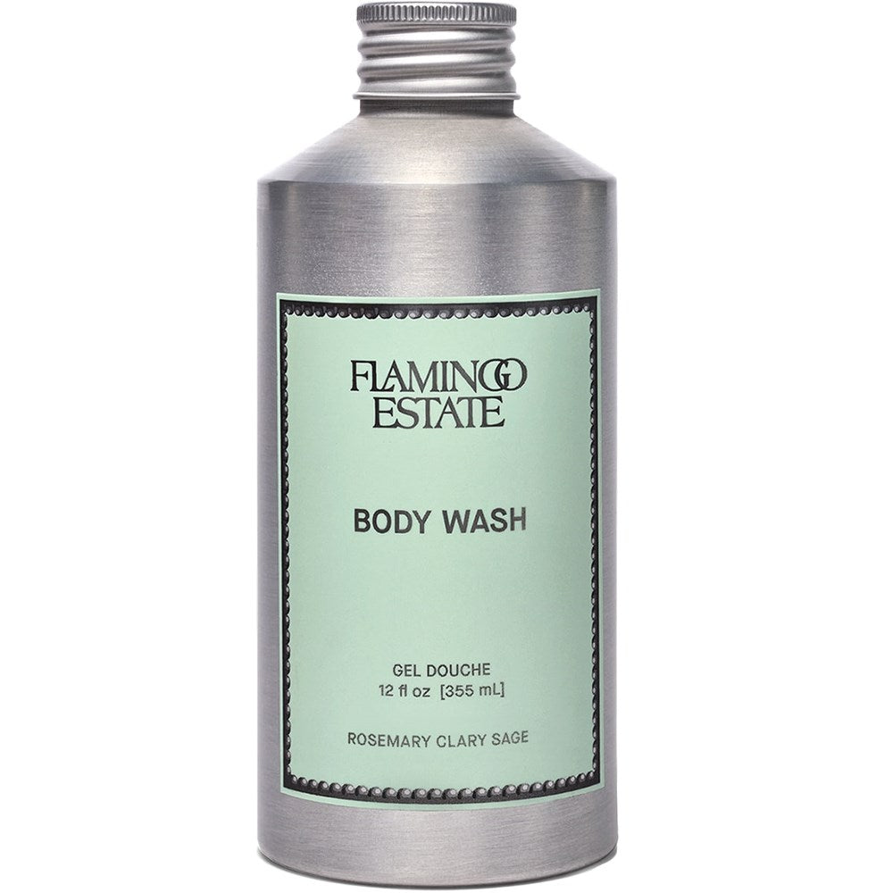 Flamingo Estate Organics Rosemary Clary Sage Body Wash (355 ml)