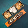 Romero Cookie Favors (9 pcs) shown with box open