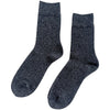 Le Bon Shoppe Cashmere Pointelle Socks - Charcoal (1 pair)