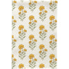 Jess Hobbs Studio Linen Tea Towel - Marigold Yellow Ochre (1 pc) shown folded