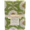 Jess Hobbs Studio Linen Tea Towel - Sunflower Trellis Green (1 pc)