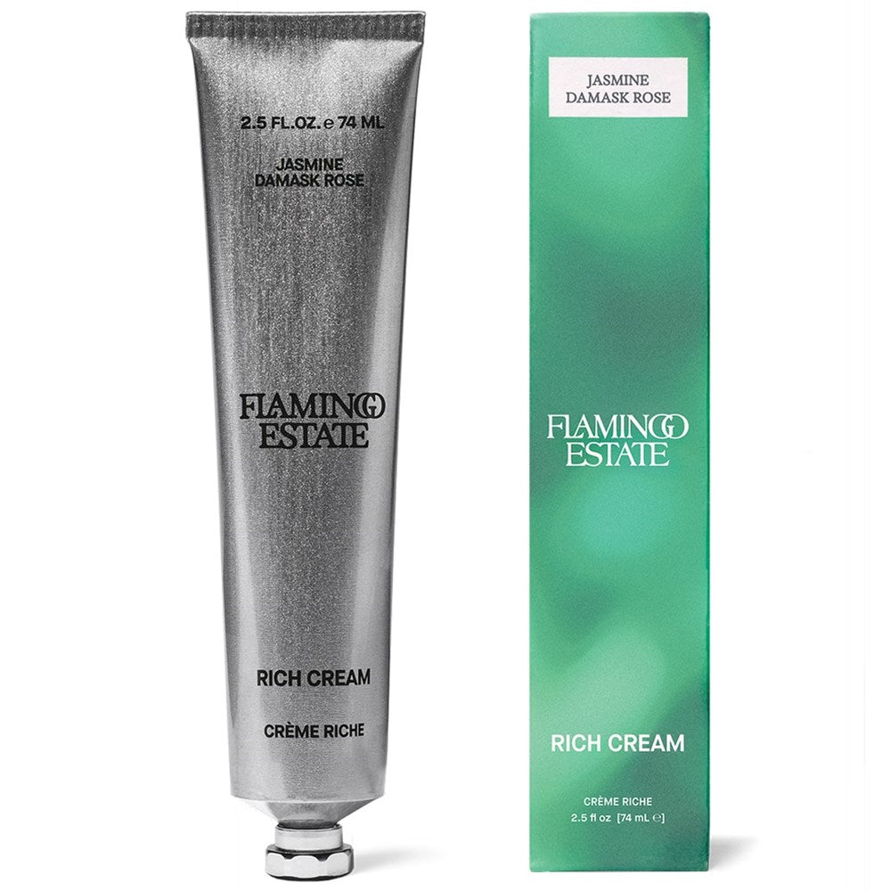 Flamingo Estate Organics Jasmine Damask Rose Rich Cream (74 ml)