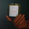 Flamingo Estate Leather Appointment (226 g) - product shown being held by a glove.