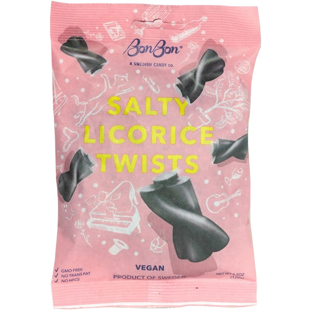 BonBon NYC Salty Licorice Twists (4.2 oz)