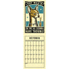 Ravi Zupa Arts Complicated Friendships Dog 2026 Calendar (month of October shown)