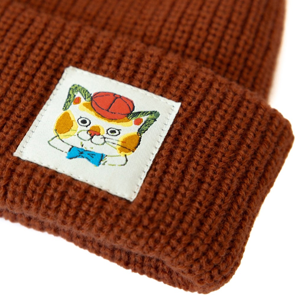 Close up of Three Potato Four 3P4 X Richard Scarry - Huck Cat Beanie