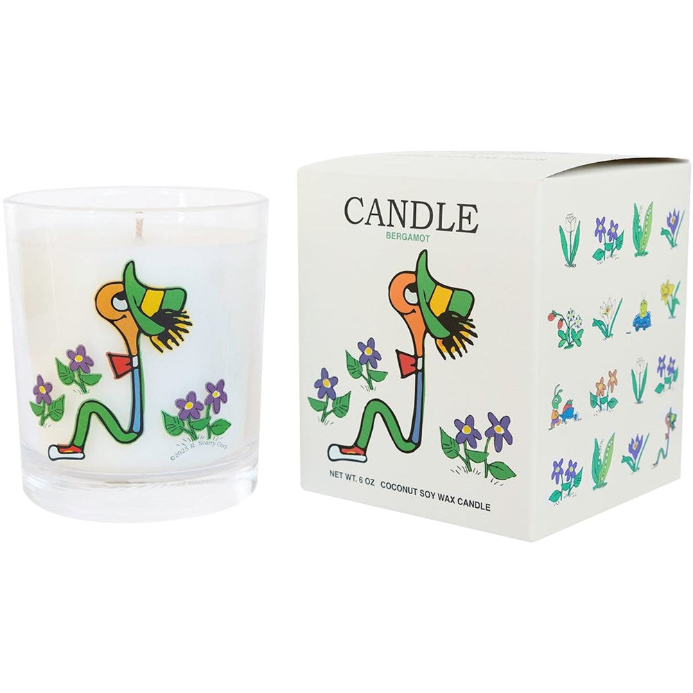 Three Potato Four 3P4 X Richard Scarry Candle - Lowly Worm (6 oz) with box