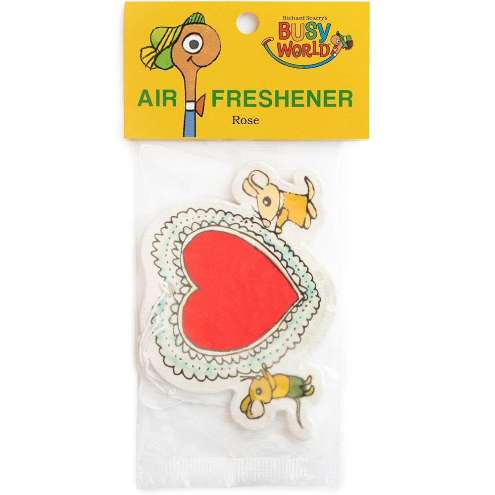 Three Potato Four 3P4 X Richard Scarry Valentine - Mice Heart Air Freshener (1 pc)
