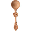 Wooden Flower Handle Spoon