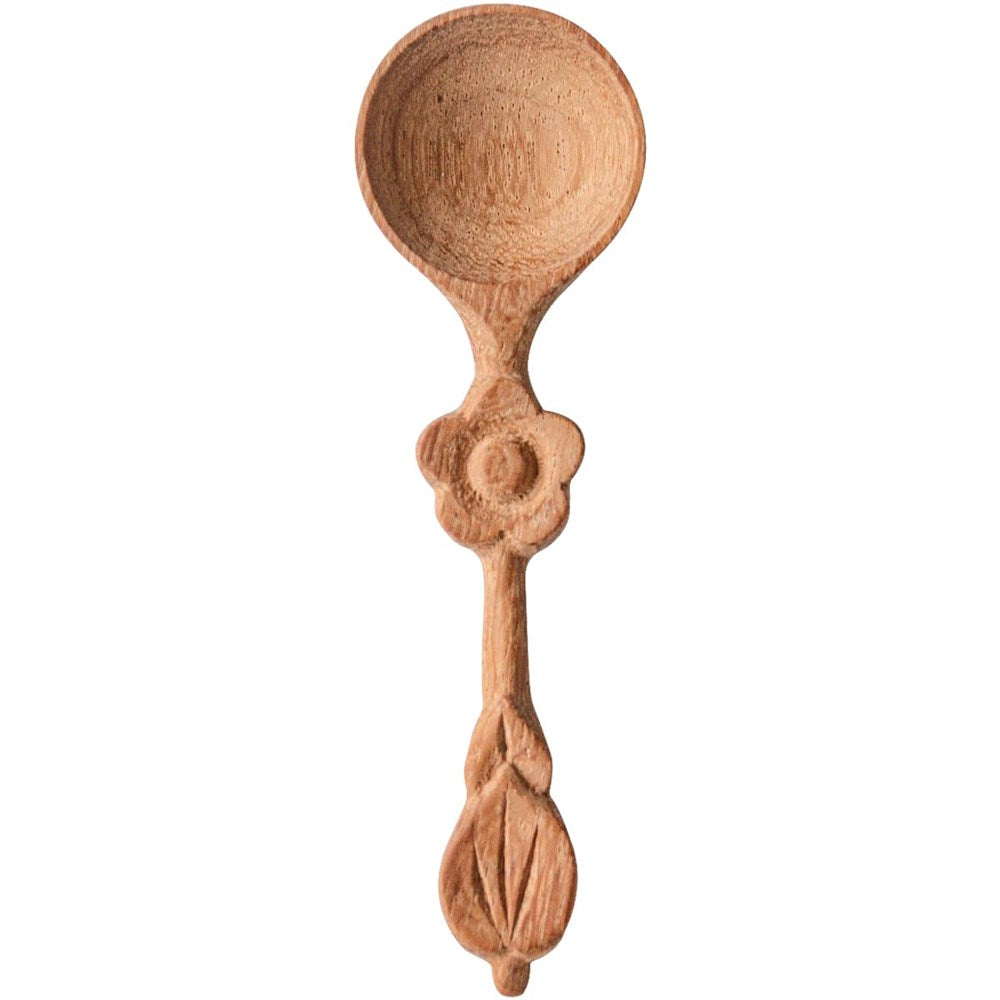 194 Craft House Wooden Flower Handle Spoon (1 pc)