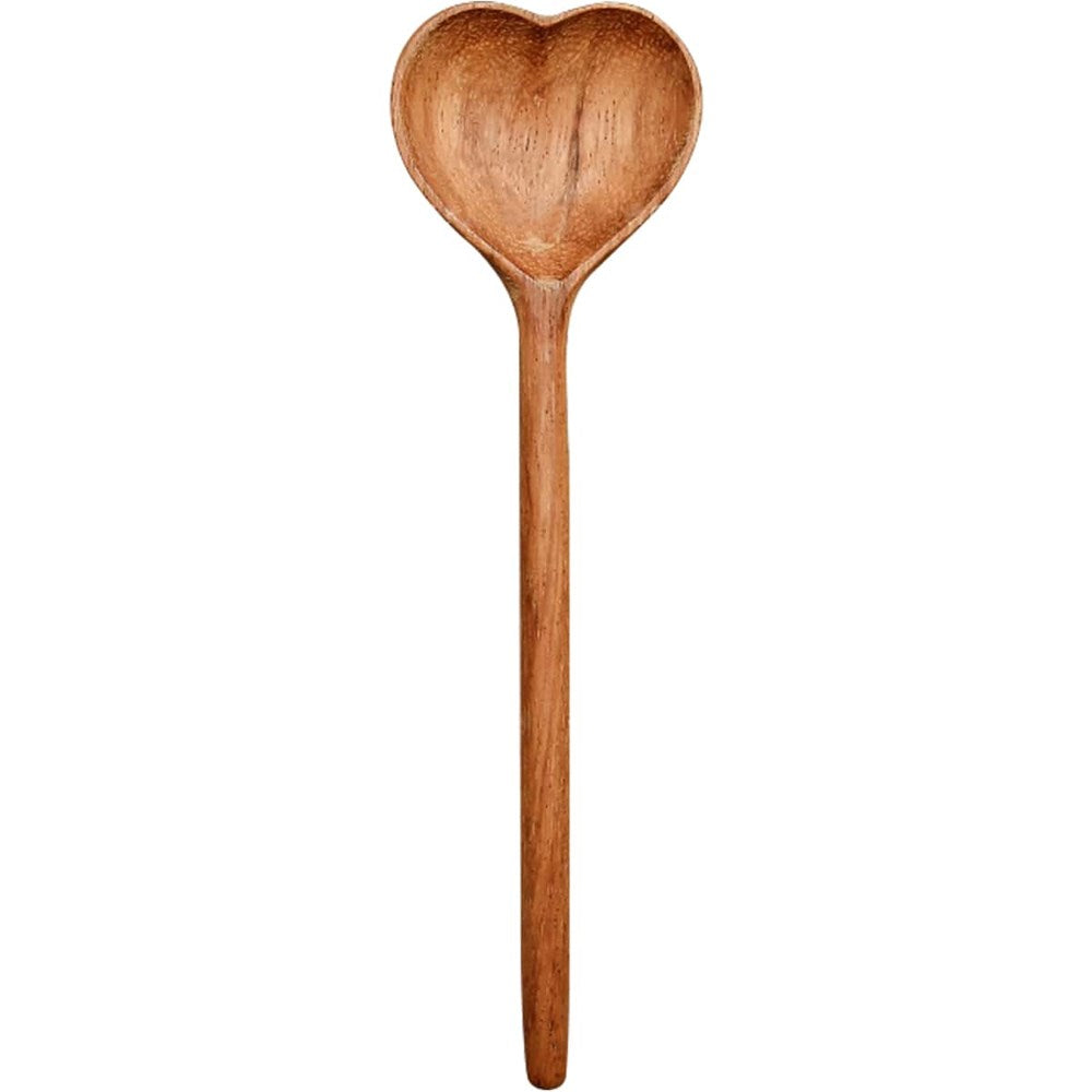 194 Craft House Wooden Heart Shaped Spoon (1 pc)