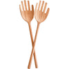 Wooden Hand Shaped Salad Servers