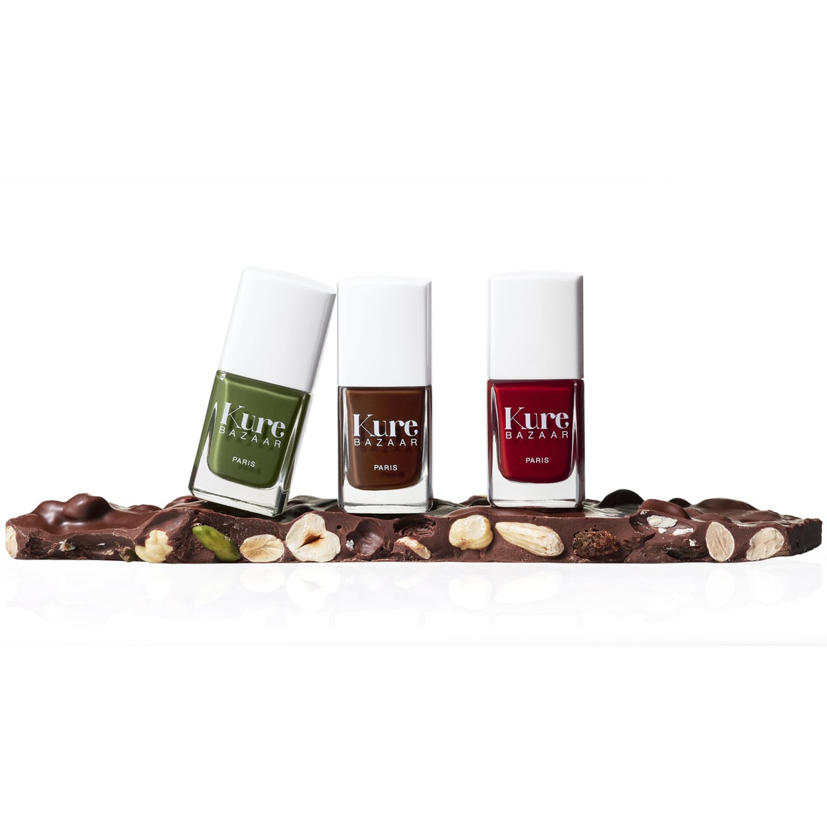 Beautyhabit Holiday Crunch (4 pcs) - products shown on top of one another.