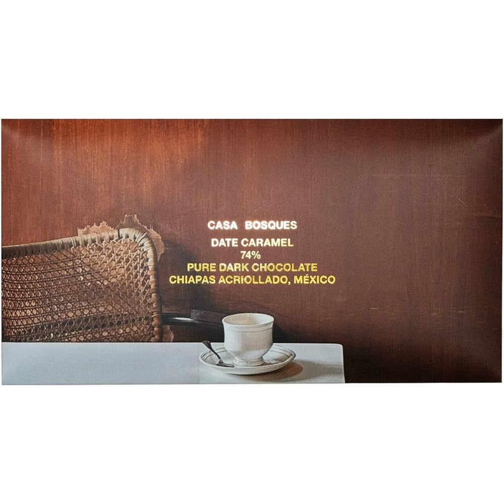 Casa Bosques Date Carmel Chocolate Bar (60 g)