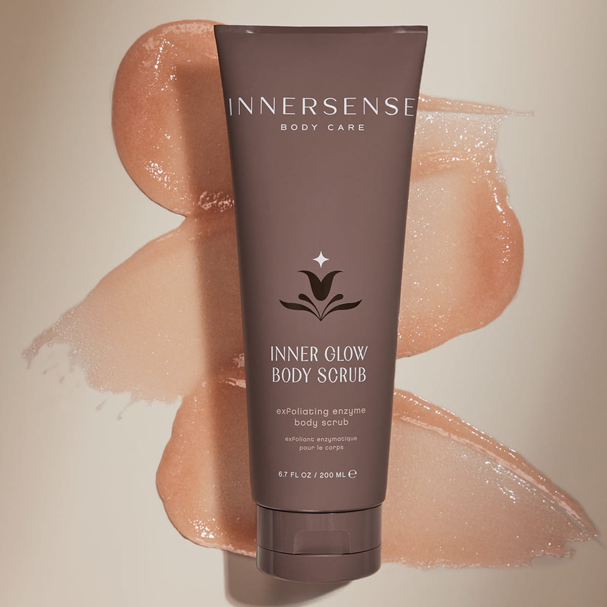 Innersense Organic Beauty Radiant Skin Ceremony Set (3 pcs) - product shown on swatch. 