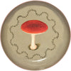 Enamel Tray - Mushroom