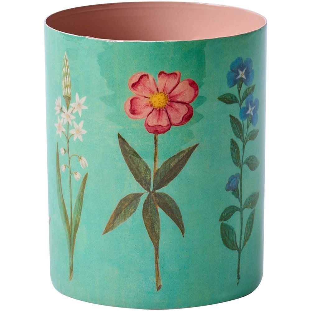 Roomytown Inc Enamel Pot - Festival of Flowers (1 pc)