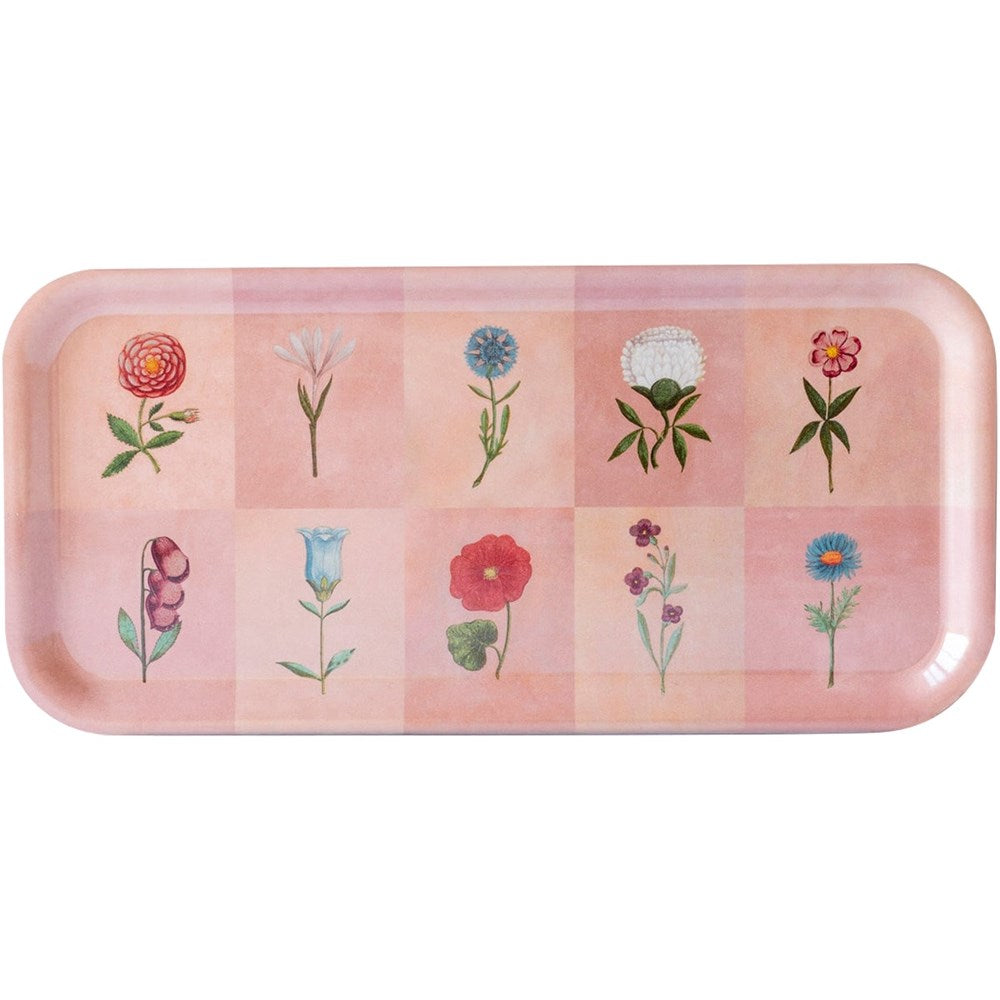Roomytown Inc Birchwood Tray - Festival of Flowers (1 pc)