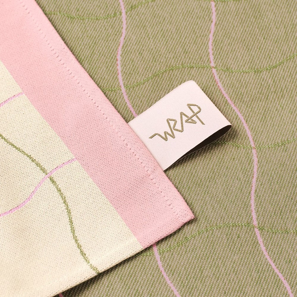 Wrap Wave Grid Tea Towel - Thumbnail 5