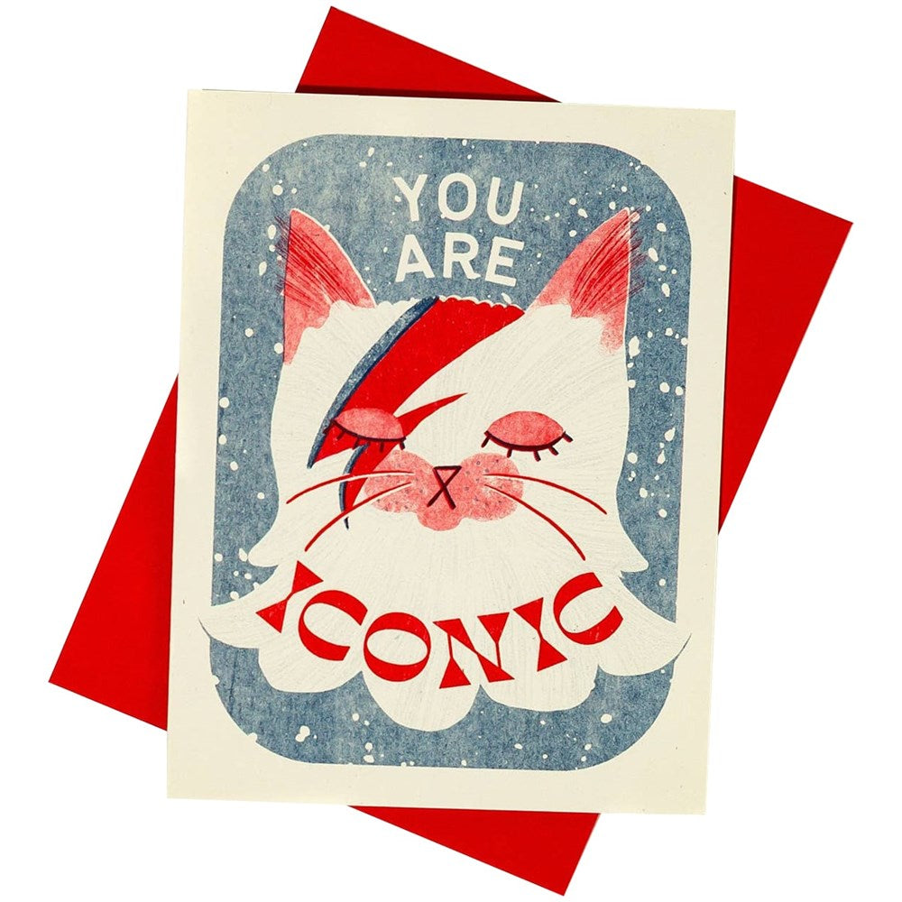 Bromstad Printing Co. You are Iconic Risograph Greeting Card (1 pc)