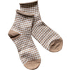 Picnic Mid Crew Socks - Mocha