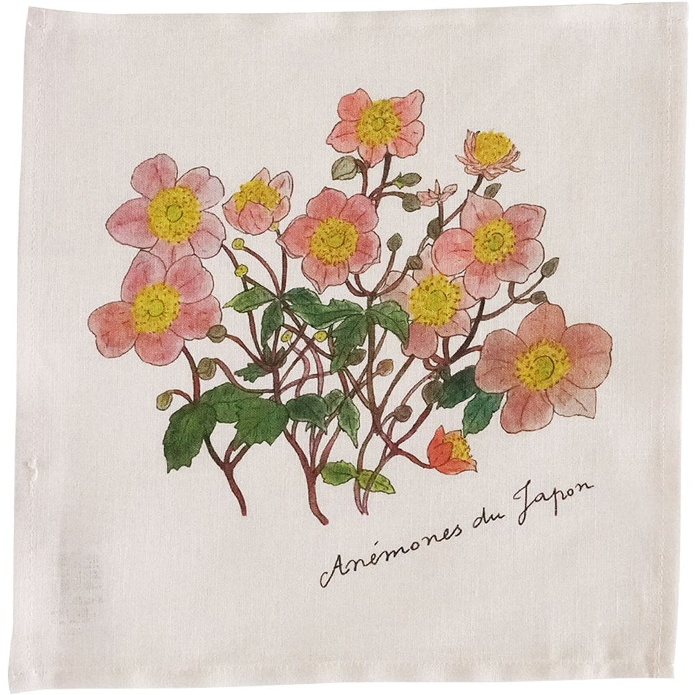 Fog Linen Work Hanky Isabelle B. No. 8 Anemone (1 pc)