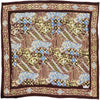 Kasih Co-op Hand Dyed Batik Bandana - Earth and Sky (1 pc) shown flat