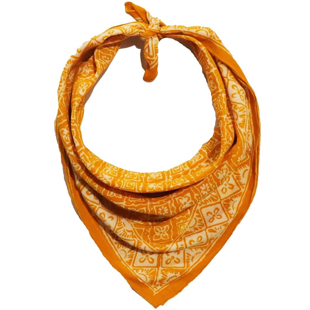 Kasih Co-op Hand Dyed Batik Bandana - Mustard (1 pc)