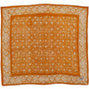 Kasih Co-op Hand Dyed Batik Bandana - Mustard (1 pc) shown flat