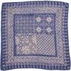 Kasih Co-op Hand Dyed Batik Bandana - Periwinkle (1 pc) shown flat