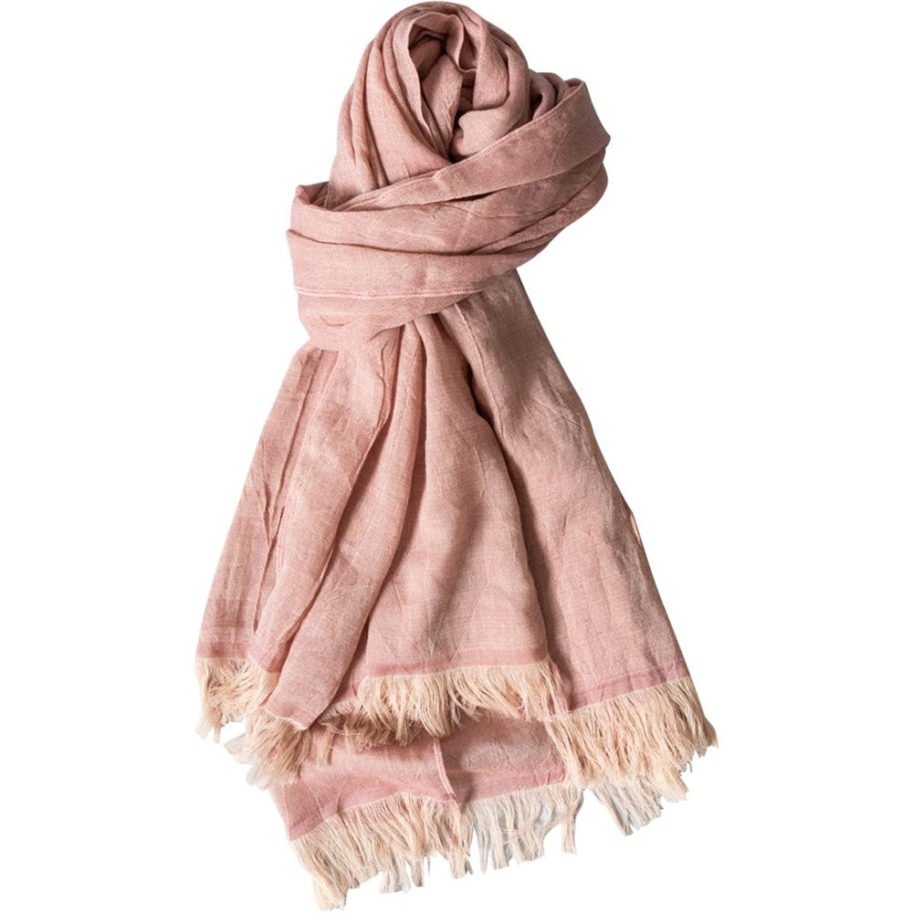 Kontex Haolu Cotton Wool Stole - Red Plum (1 pc)