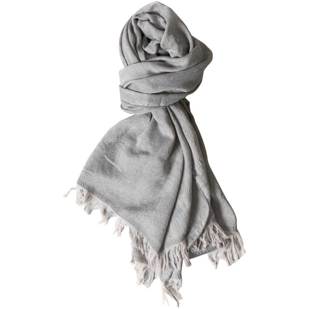 Kontex Haolu Cotton Wool Stole - Pewter (1 pc) 